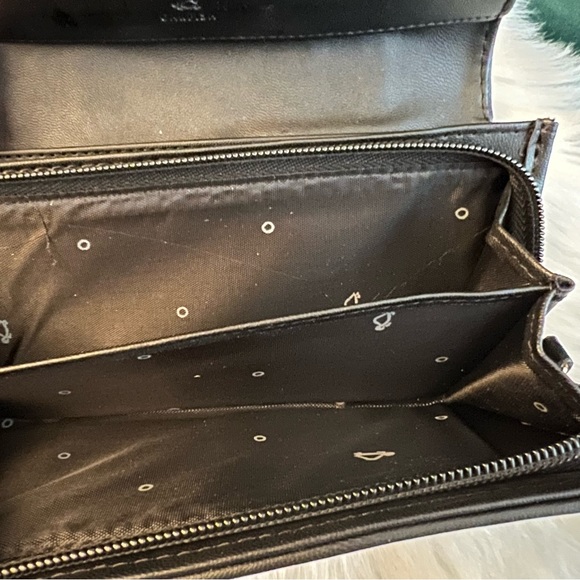 Carpisa Women’s Faux Leather Crocodile Embossed Pattern Wallet Tricolor - Picture 5 of 11